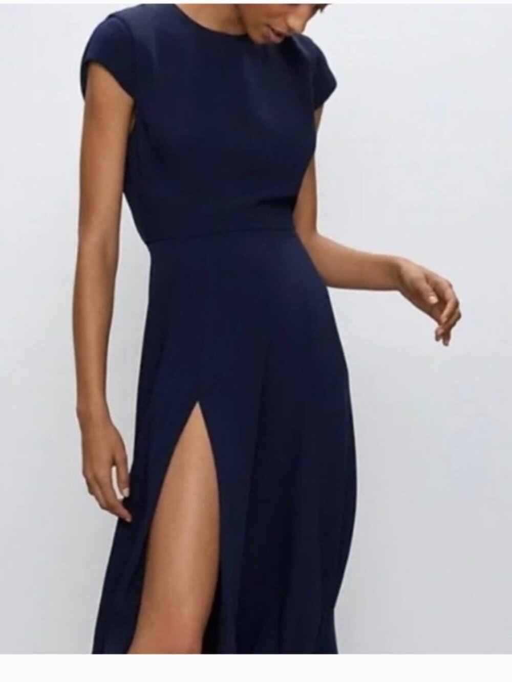 Aritzia Babaton Hamptons Dress Navy